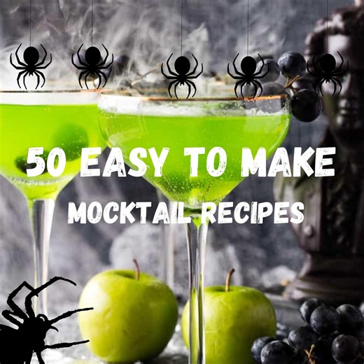 50 Easy Mocktail Recipes: Alcohol-free Drink Guide (printable PDF) - Etsy