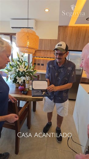 Segovia Realtors on Instagram: "✨ 💙 We’re celebrating a moment that fills us with energy: the handover of Casa Acantilado. 🏠🌅 A project born from design, creativity, and countless hours of work, a result that inspires us to keep building with passion. Huge thanks to everyone who trusted Segovia to bring this home to life. Few things make us happier than seeing a project become a reality, from the very first sketch to the final handover. And if you’re thinking about creating your own space, wh