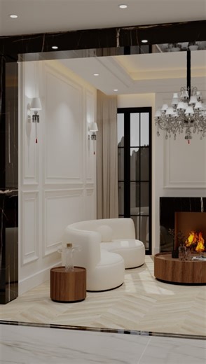 Neat Concept Inc - Rand Bairam | interior design on Instagram: "Thinking of renovating? Watch this. This transformation shows how strategic interior design can completely redefine a home—without starting from scratch. Clean lines, balanced proportions, custom detailing, and considered lighting come together to create a space that feels elevated, functional, and timeless. Whether you’re a homeowner planning a luxury renovation or a builder looking for an interior design partner who understands ex