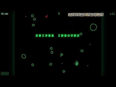 FREE HTML5 Blastemoids Game Template - Trailer