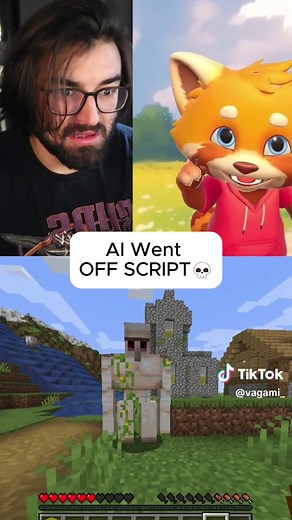 AI COACH (Rudi) AI went off script#ai #minecraft #gaming #minecraftmemes #fyp