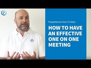 How to have an Effective One on One in Performance Management