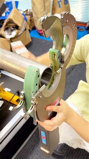 Fully Automated Orbital Welding Mechine KEPUNI Working Process 01. #welding #roboticwelding #auto