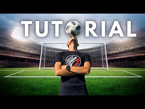 CÓMO DOMINAR / HACER TOQUES CON LA CABEZA CORRECTAMENTE - TUTORIAL DE FÚTBOL FREESTYLE