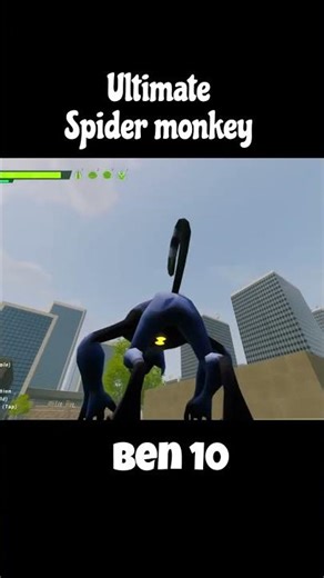 spider monkey alien ben 10 galvan game play #ben10galvan #ben10alienforce #ben10omniverse #shorts