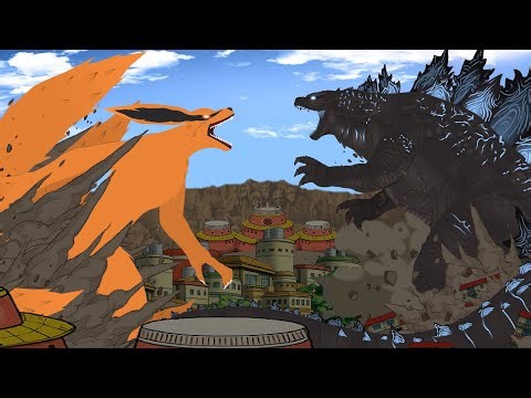 Kurama vs Godzilla (1/2) | °Stick nodes animation ゴジラ コントラ・ア・ラポサ・デ・ノヴェ・カルダス 鞍馬 ° 