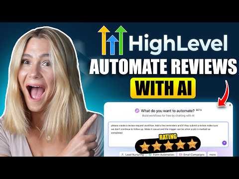 GoHighLevel Reviews AI Setup Automate Review Requests + Reply with AI