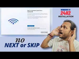 Bypass Let's connect you to a network wizard in Windows 11 installation