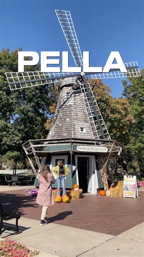 Pella: A hidden gem where history, culture, and breathtaking scenery converge. #dutchculture #americasdutchtreasure #pellaiowa #windmill #fallinpella #fallvibes | Visit Pella, Iowa