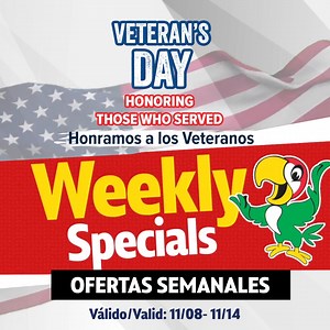 🤩Stock up on all your essentials with our weekly offers! From groceries🍒🌽 to household goods, we’ve got you covered in one visit. Shop with us today! #ConvenientShopping #WeeklyOffers #Fiestamart. ---------------------------------------🤩¡Surte toda tu lista de esenciales con nuestras ofertas semanales! Desde comestibles 🍒🌽 hasta artículos para el hogar, lo tenemos todo para ti en nuestra tienda. ¡Compra con nosotros hoy! #Comprasconvenientes #OfertasSemanales #Fiestamart | Fiesta Mart