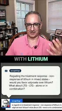 Lithium for Depression: Debunking Myths and Treatment Options #shorts