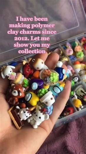 Polymer Clay Charms Collection Showcase
