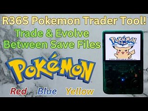 R36S Pokemon Gen1 Trader Script - Easily Trade Pokemon Between 1st Gen Saves!