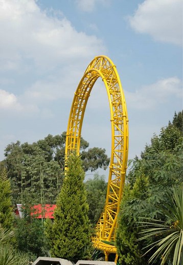 Gold Reef City Golden Loop Ride Thrill