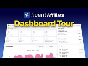 FluentAffiliate Dashboard Tour: Unlock Secrets YOU Need to Grow Your Affiliate Program