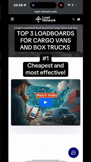 Top three load boards for cargo van and box trucks #boxtruckbusiness #loadboard #cargovan #boxtruck