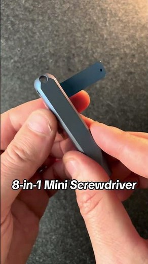 Oknife otacle d1: titanium 8-in-1 edc screwdriver #oknife #edc #tools