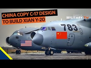 Here's Why C-17 Globemaster Most Powerful | China Steal C-17 Globemaster Design to Build Xian Y-20