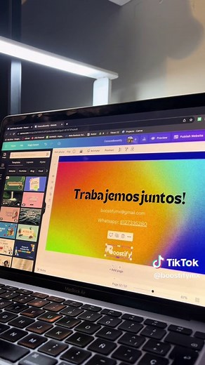 Cómo crear una página web en Canva para tu negocio