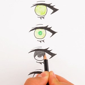 164K views · 231 reactions | 5 Levels of Eye Drawing | Magic Hands Creations | Facebook