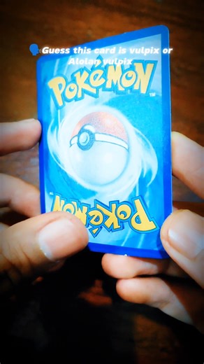 Guess this card is vulpix or Alalon vulpix