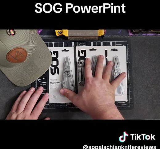 SOG PowerPint Mini Compact Stainless Steel Multi-Tool https://amzn.to/40Rd7K0