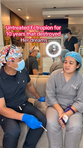 10 years of staying inside your room will have toll in your mental health. Stay positive. There is hope for everything❤️. #fyp #drshimmian #shimmian #drlevilansangan #ectropion | Dr. Levi John Lansangan of Dr.Shimmian Aesthetic Center