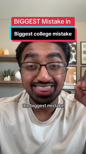 AVOID my WORST mistake in college #compsci #softwareengineer #fyp