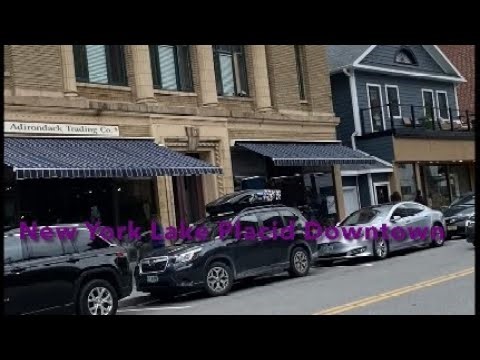 New York Lake Placid Downtown #wwbeautifullife #lakeplacid #virtualtour