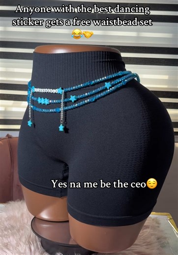 Free Waistbead Set with Dancing Sticker Contest