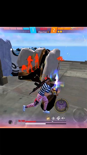 1vs4 In CS Rank in🔥Can I Clutch🤔Watch Till End#shorts#shortsfeed#trending #b2k#tondegamer#freefire‎