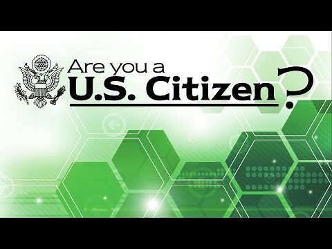 Are you a U.S. Citizen?