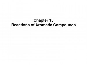 Aromatic Reactions Overview - SlideServe