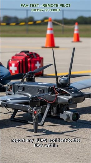 FAA TEST-REMOTE PILOT Reporting Rule #aviation #shorts #test