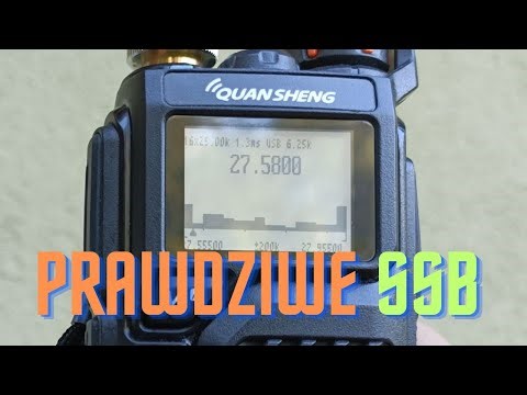 Quansheng. New mod: SSB, spectrum