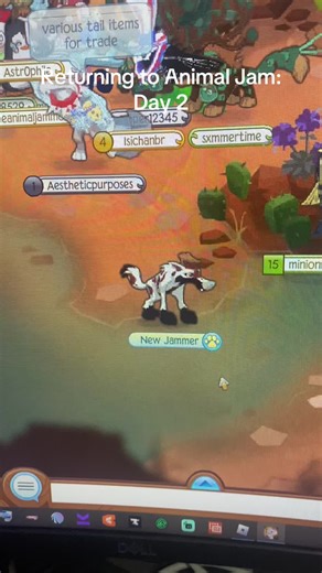 Day 2 of Animal Jam! | #animaljam #animaljamclassic #ajc #ajclassic #nostalgia #fypシ #roblox