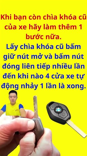 Instructions for making a BMW E60 E46 318i 325i remote key with learning function and foldable de...