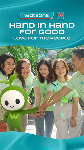 1.3K reactions · 12 shares | We go hand in hand to uplift lives through education, free health programs, and everyday kindness.  #WatsonsPH | Watsons | Facebook