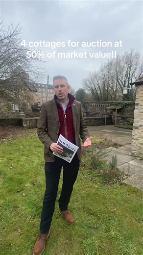 ⭐️Auction Week⭐️ On behalf of the Warden & Freeman of Malmesbury, we are offering 4 attractive Grade II listed cottages at 50% of market value! 📆Online auction 12th Feb! ☎️01249 765200 📧auctions@strakers.co.uk #auctions #Malmesbury #auction #propertyauction #renovationproject | Strakers