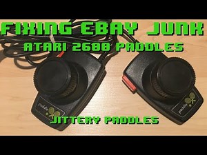 Fixing eBay Junk - Atari 2600 Paddles - Fixing Jittery Paddles