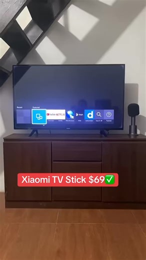 sennettechnologiesbn on Instagram: "$69✅ Xiaomi Mi TV Stick (1080p version) is a compact, portable streaming device that turns any HDMI-enabled TV into a smart TV, running Android TV with Google Assistant and Chromecast built-in for voice control, casting, and access to apps like Netflix, all in Full HD resolution (1920x1080p). It’s lightweight, easy to set up, and features a Bluetooth remote with dedicated app buttons, offering a cost-effective way to stream content."