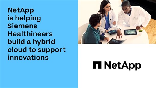 Siemens Healthineers uses NetApp Cloud Volumes ONTAP for a hybrid cloud | NetApp Video