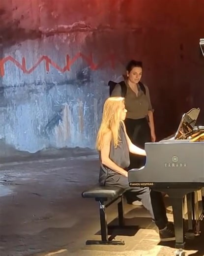 A few days ago, Festival Ravel, I had brushed up my piano chops to be one of the performers of Satie’s “Vexations,” a piece to be repeated 840 times. It was divided between many musicians for a day long performance at the festival; I played for 45 minutes in the morning which was a nice way to bring me into the zone for Socrate later on. | Barbara Hannigan
