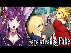 ALL Fate/strange Fake Trailers FIRST TIME REACTION