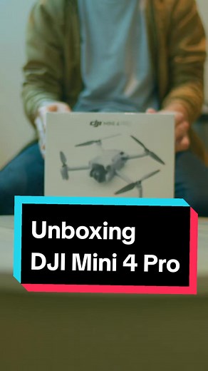 Unboxing del dron DJI Mini 4 Pro. 🤩 Encuéntralo en nuestra web. #recomendado #mini4pro #novedad #dji #tecnología #drones #filmmaker #fyp