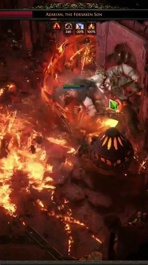 Walking calamity build is OP #poe2 #shorts