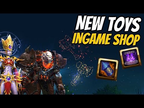 New Toys Transmorpher Beacon & Lion's Pride and Horde's Might Fireworks | World of Warcraft
