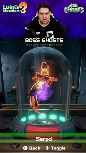 All Boss Ghosts in Luigi’s Mansion 3 👻 (Gallery Collection)