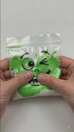 How to Make an Easy DIY Squishy Toy at Home! 🟢✨