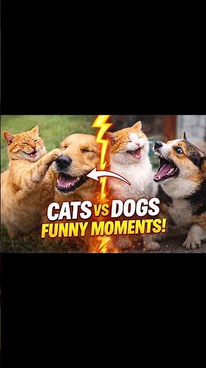 Cats VS Dogs – Funniest Moments Ever 😂